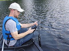 YSI ProDSS Measurements from Boat